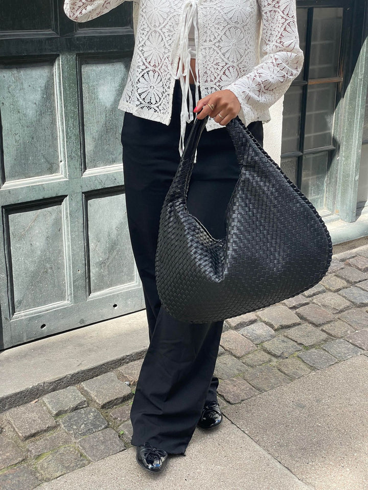 Louisa Torebka Hobo Damska – Elegancki Pleciony Design, Pojemna i Ponadczasowa