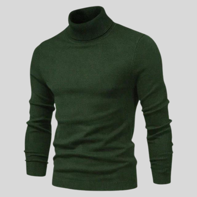 Jerold Sweter Męski – Elegancki i Wygodny Sweter z Golfem o Uniwersalnym Stylu