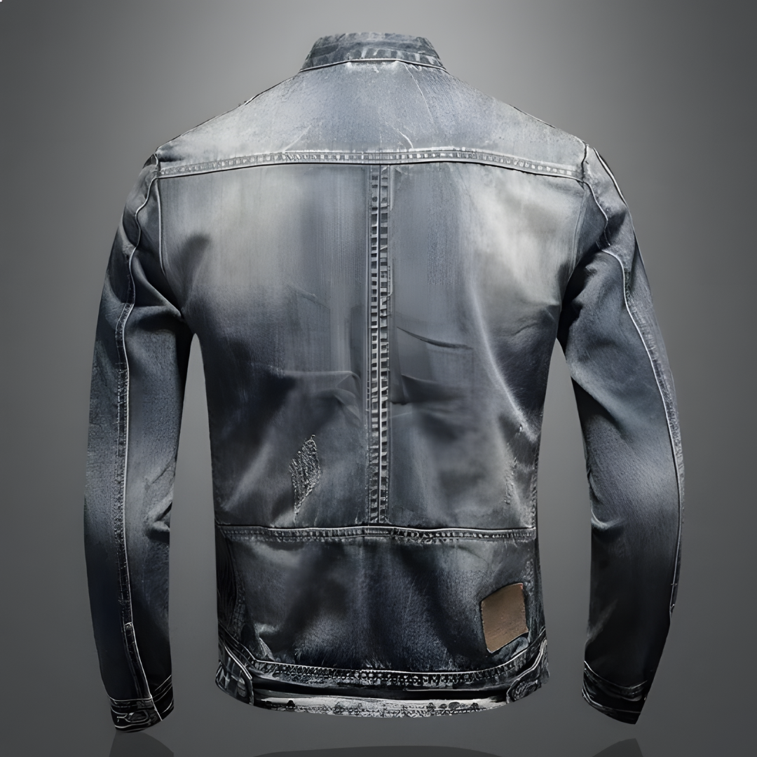 Michel Kurtka Męska – Wygodna i Trwała Kurtka z Premium Denimu w Nowoczesnym Stylu