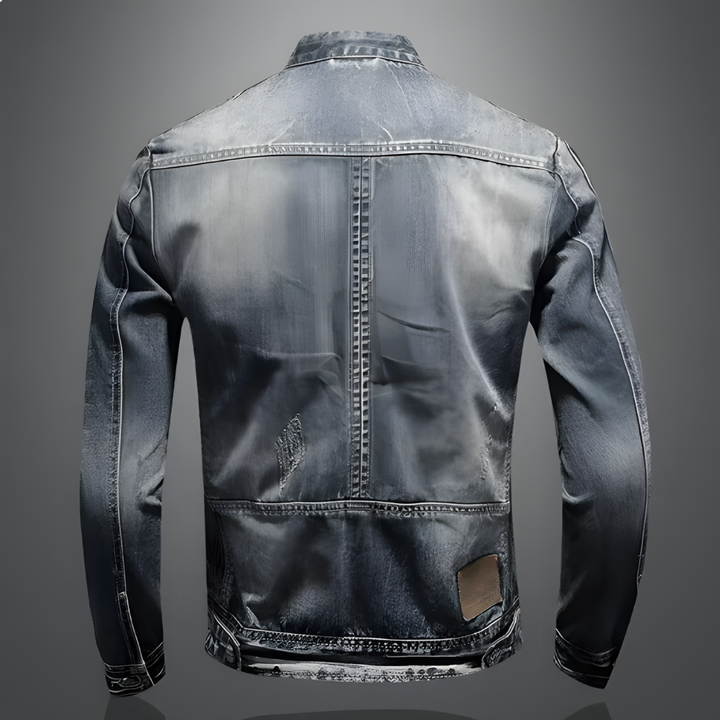 Michel Kurtka Męska – Wygodna i Trwała Kurtka z Premium Denimu w Nowoczesnym Stylu