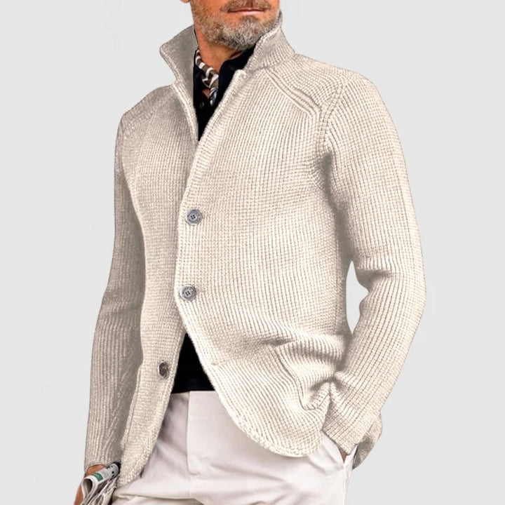 Francois Kardigan Męski – Elegancki i Wygodny Sweter z Miękkiej Wełny w Klasycznym Stylu