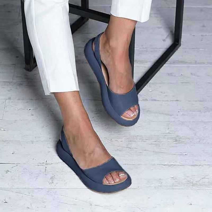 Kaylani Baleriny Slingback Damskie – Wygodne, Oddychające Buty Wsuwane z Odkrytą Piętą