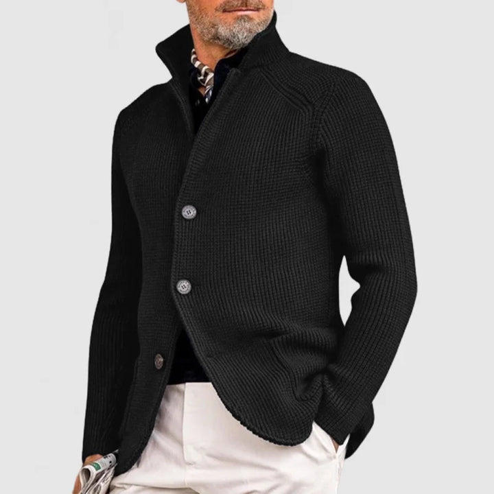Francois Kardigan Męski – Elegancki i Wygodny Sweter z Miękkiej Wełny w Klasycznym Stylu