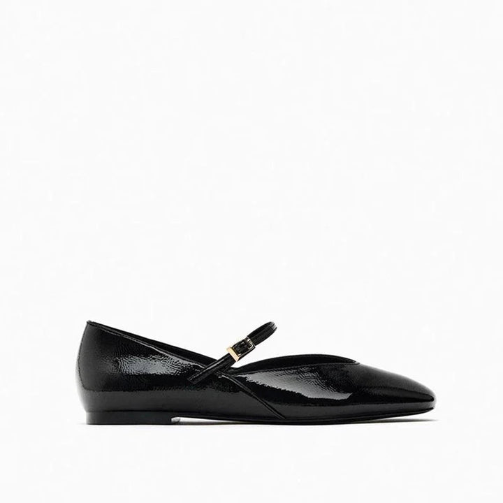 Kali Baleriny Damskie – Eleganckie Lakierowane Buty Błyszczące i Wygodne