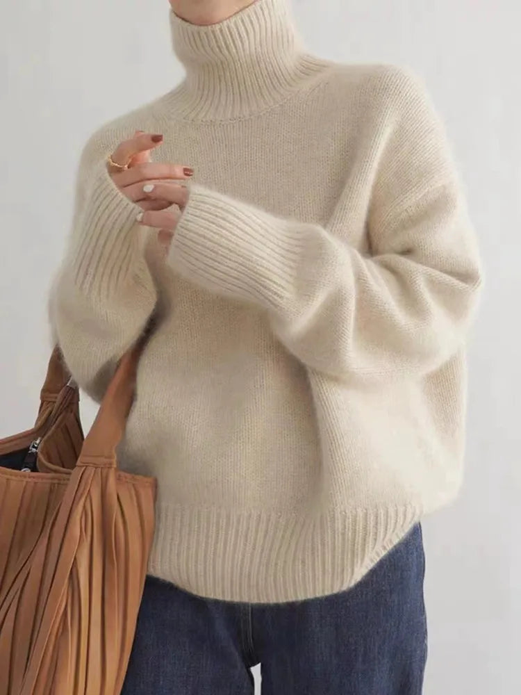Lynn Sweter Damski – Golf z Miękkiej Wełny Elegancki na Szykowny Zimowy Look