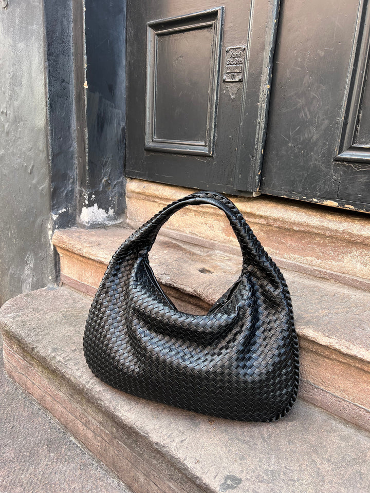 Louisa Torebka Hobo Damska – Elegancki Pleciony Design, Pojemna i Ponadczasowa