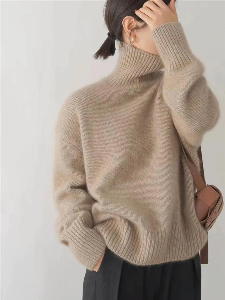 Lynn Sweter Damski – Golf z Miękkiej Wełny Elegancki na Szykowny Zimowy Look