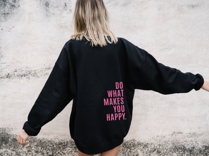 Lola Damska Bluza z Kapturem – Oversize Pastelowa Bluza z Inspirującym Napisem & Wygodnym Krojem