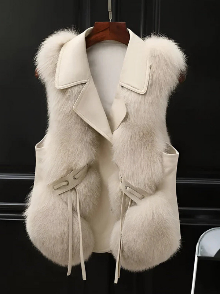 Greer | Elegancka Miękka Bezrękawnik Zimowy