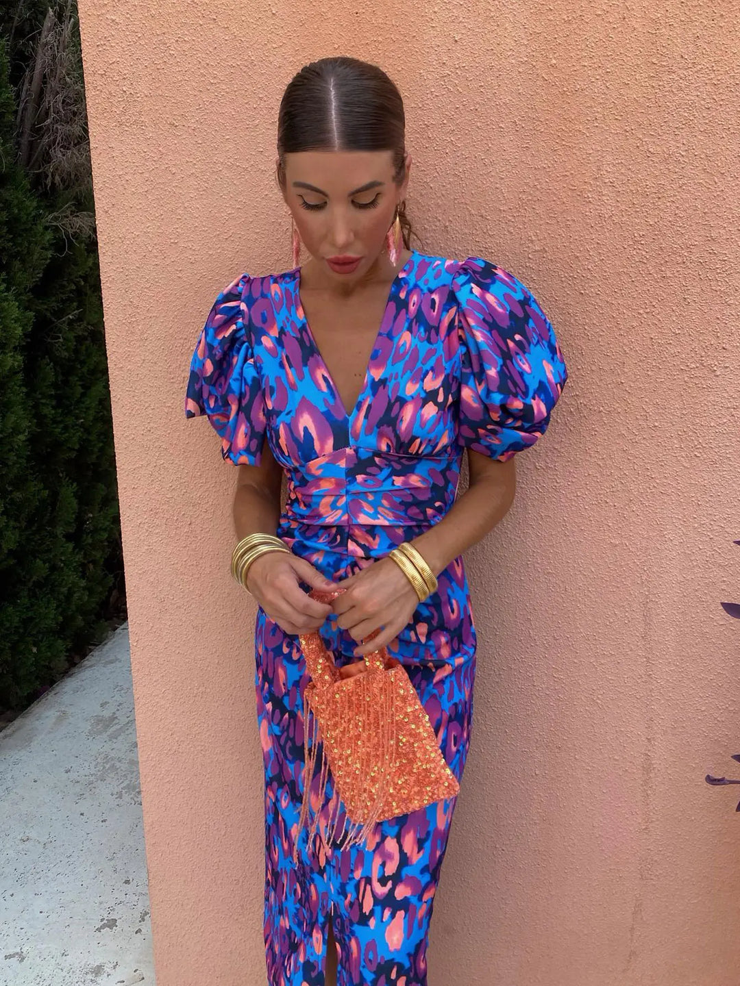 Gwen Sukienka Damska – Odważny Design i Żywe Kolory na Stylowy Letni Look