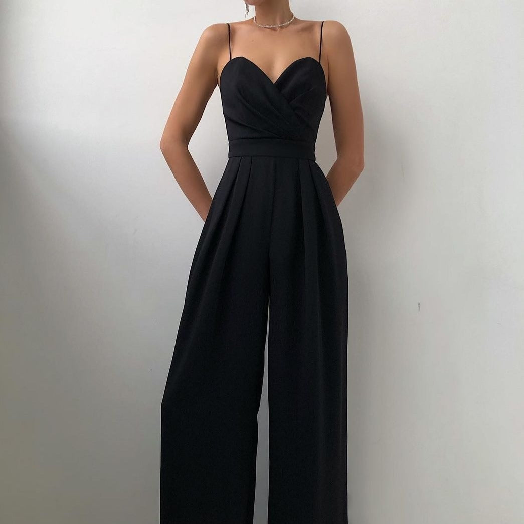 Mirielle Kombinezon Damski – Regulowane Ramiączka i Minimalistyczny Design dla Stylowego Komfortu