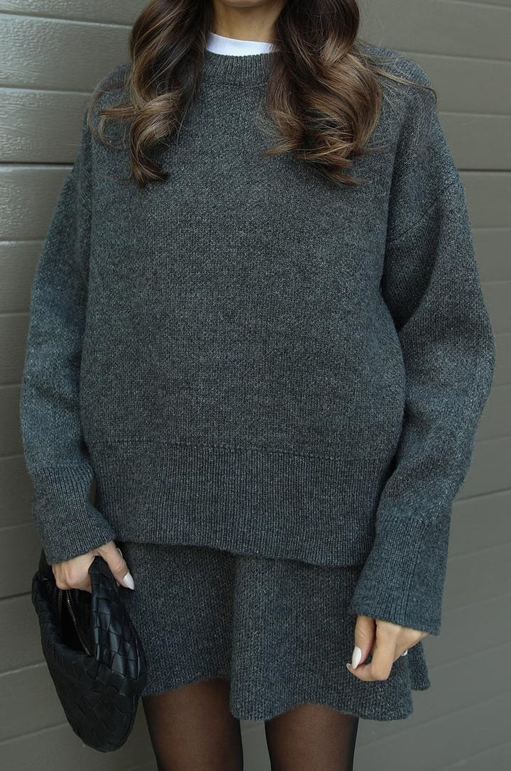Lucie Komplet Damski – Jesienny Komplet z Miękkiej Wełny Wygodny i Elegancki
