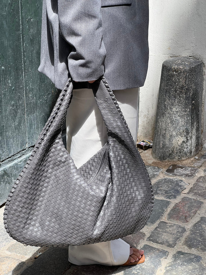 Louisa Torebka Hobo Damska – Elegancki Pleciony Design, Pojemna i Ponadczasowa