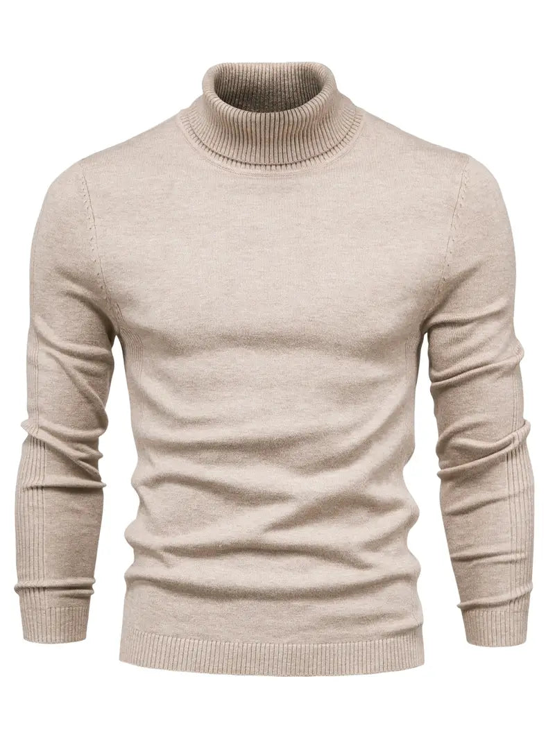 Ethan Męski Sweter – Ciepły Golf z Casualowym Krojem & Miękkim Materiałem
