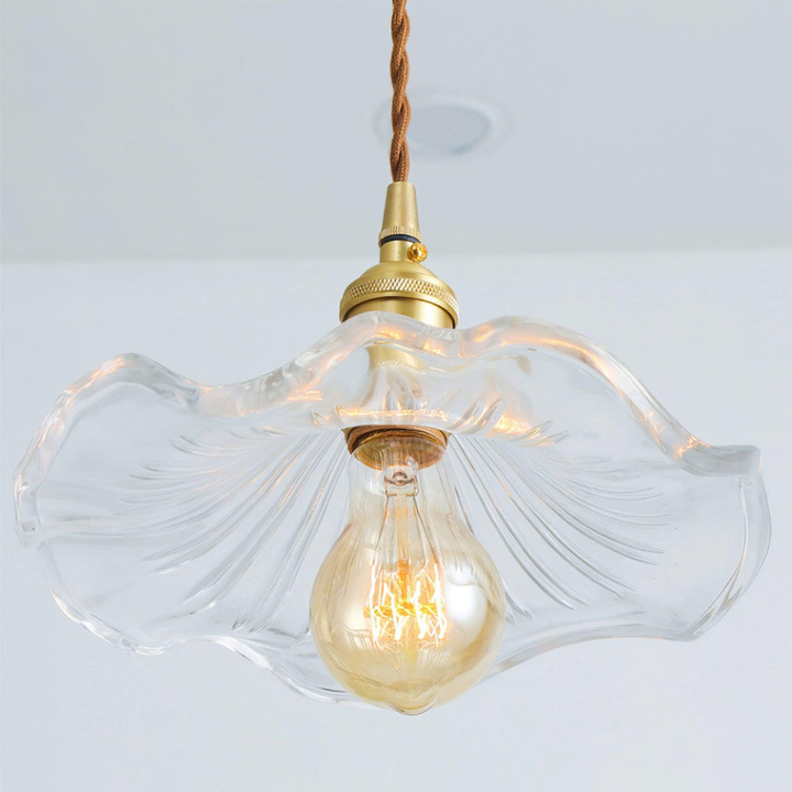 Stylowa Lampa w Kształcie Kwiatu Hibiskusa