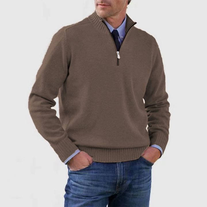 Ethan Męski Sweter z Półgolfem – Stylowy & Wygodny Sweter z Wysokim Kołnierzem & Nowoczesnym Krojem