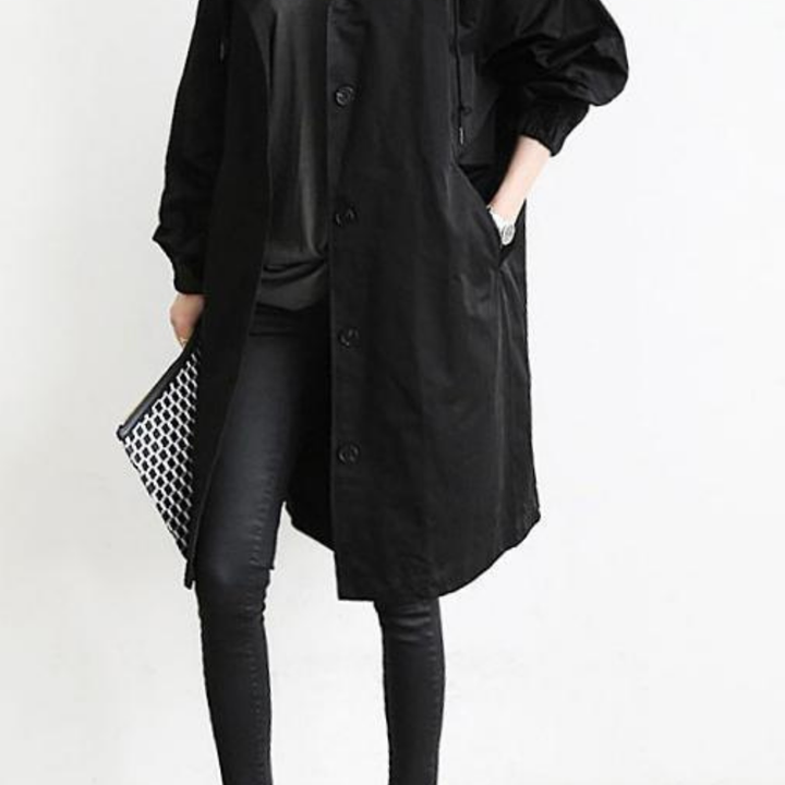 Nerida | Klasyczny Długi Wodoodporny Trench Coat