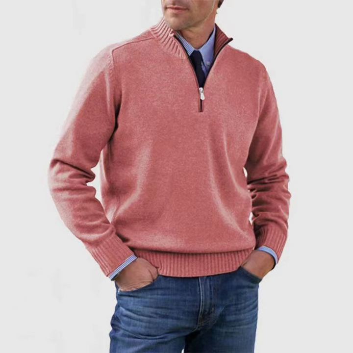 Ethan Męski Sweter z Półgolfem – Stylowy & Wygodny Sweter z Wysokim Kołnierzem & Nowoczesnym Krojem
