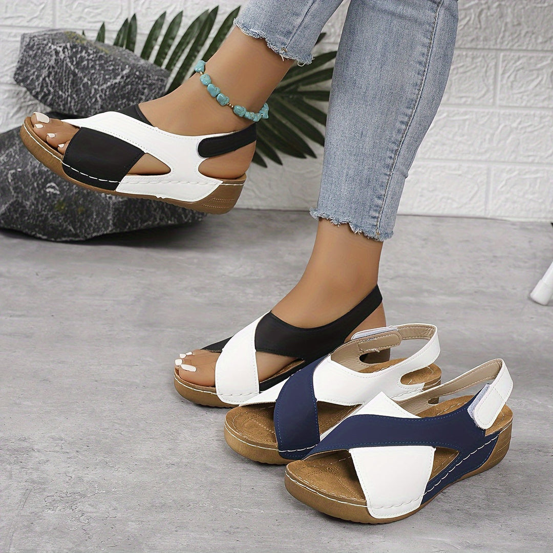 Laura Damskie Sandały Ortopedyczne – Skórzane Letnie Buty z Ergonomicznym Dopasowaniem i Eleganckim Designem