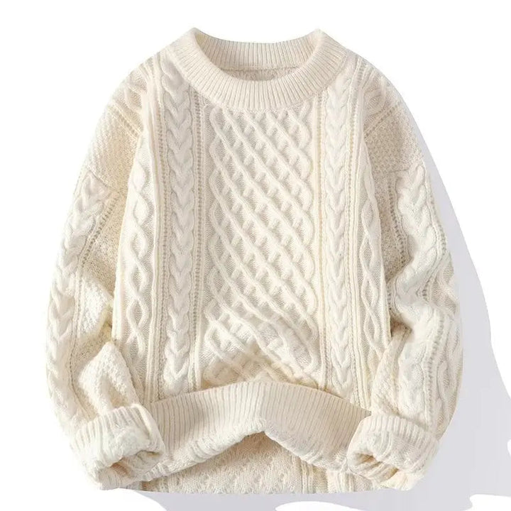 William Męski Sweter – Klasyczny Ciepły Sweter o Ponadczasowym Designie i Wygodnym Kroju