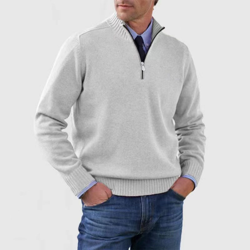 Ethan Męski Sweter z Półgolfem – Stylowy & Wygodny Sweter z Wysokim Kołnierzem & Nowoczesnym Krojem