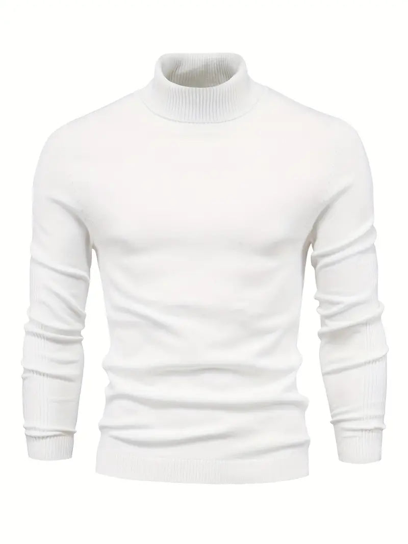 Ethan Męski Sweter – Ciepły Golf z Casualowym Krojem & Miękkim Materiałem