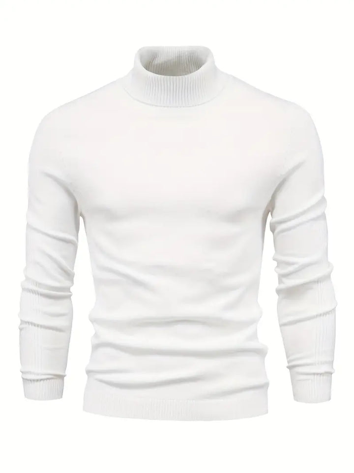 Ethan Męski Sweter – Ciepły Golf z Casualowym Krojem & Miękkim Materiałem