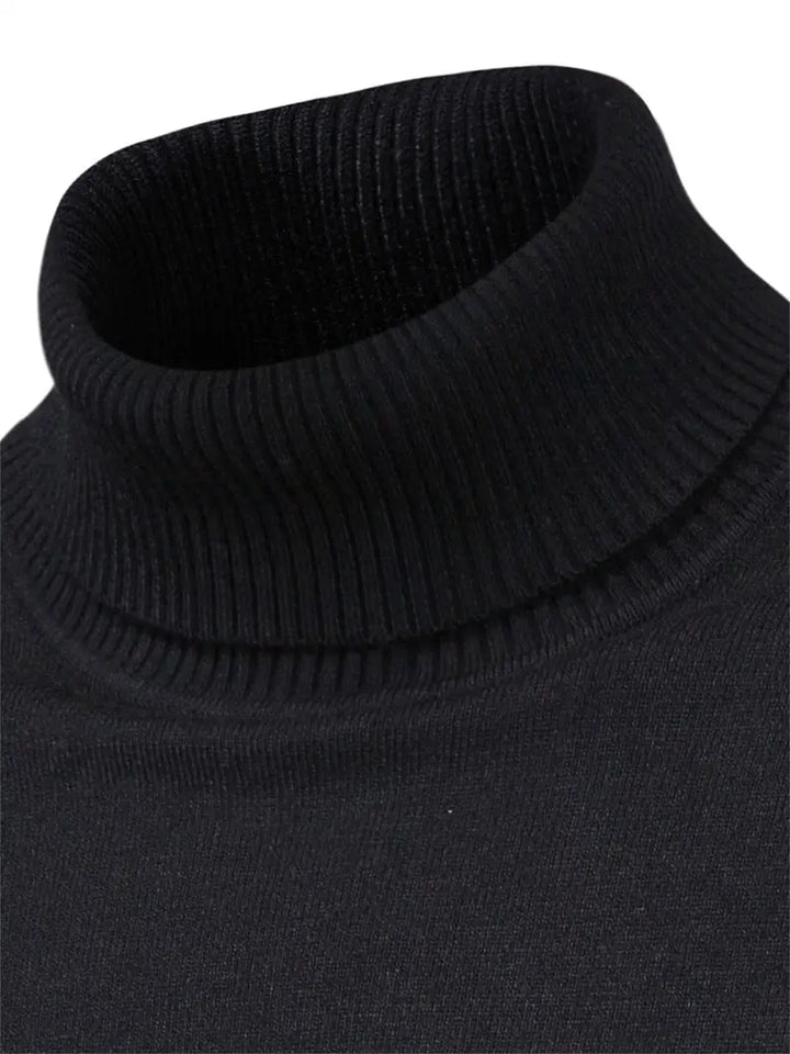 Ethan Męski Sweter – Ciepły Golf z Casualowym Krojem & Miękkim Materiałem