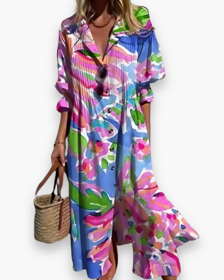 Ryleigh Suknia Damska Maxi – Elegancka Letnia Sukienka na Uroczystości i Specjalne Okazje