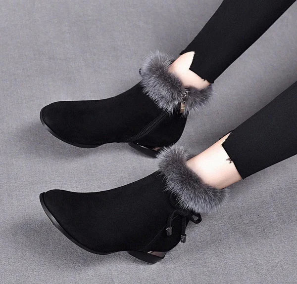 Alexa Botki Damskie – Wygodne i Eleganckie FlexiBoots Zimowe na Nowoczesny Styl