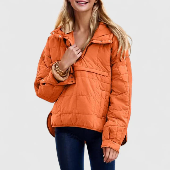 Ryleyann | Modna Casual Przesadna Kurtka Puchowa