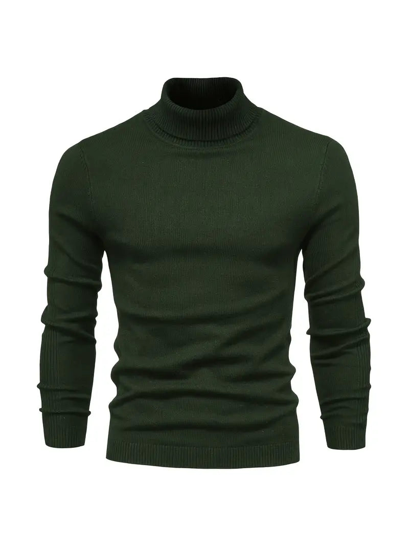 Ethan Męski Sweter – Ciepły Golf z Casualowym Krojem & Miękkim Materiałem