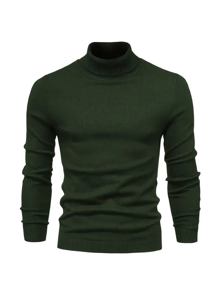 Ethan Męski Sweter – Ciepły Golf z Casualowym Krojem & Miękkim Materiałem
