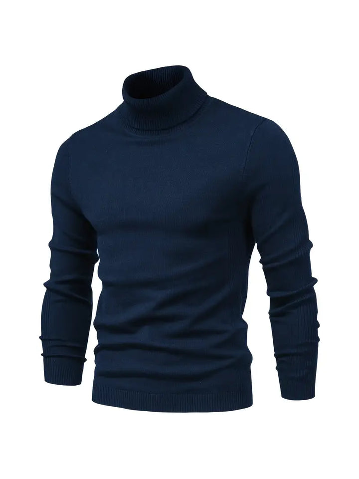 Ethan Męski Sweter – Ciepły Golf z Casualowym Krojem & Miękkim Materiałem