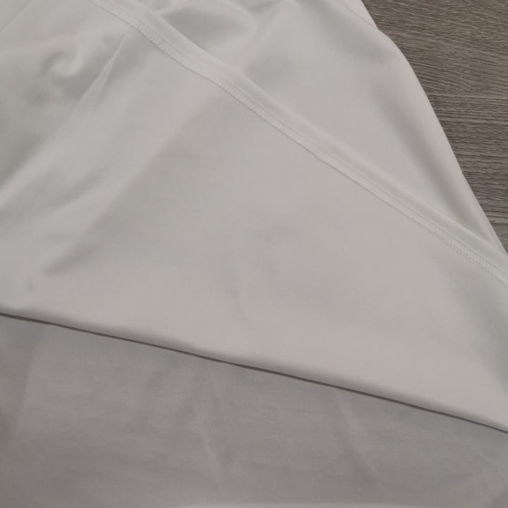 Robe Longue Femme Beatrice – Élégante Robe Blanche avec Décolleté en V pour l’Été et les Événements Spéciaux