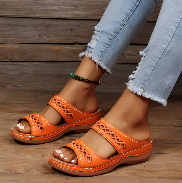 Francine Sandały Damskie – Otwarty design, wygodne i eleganckie buty na lato