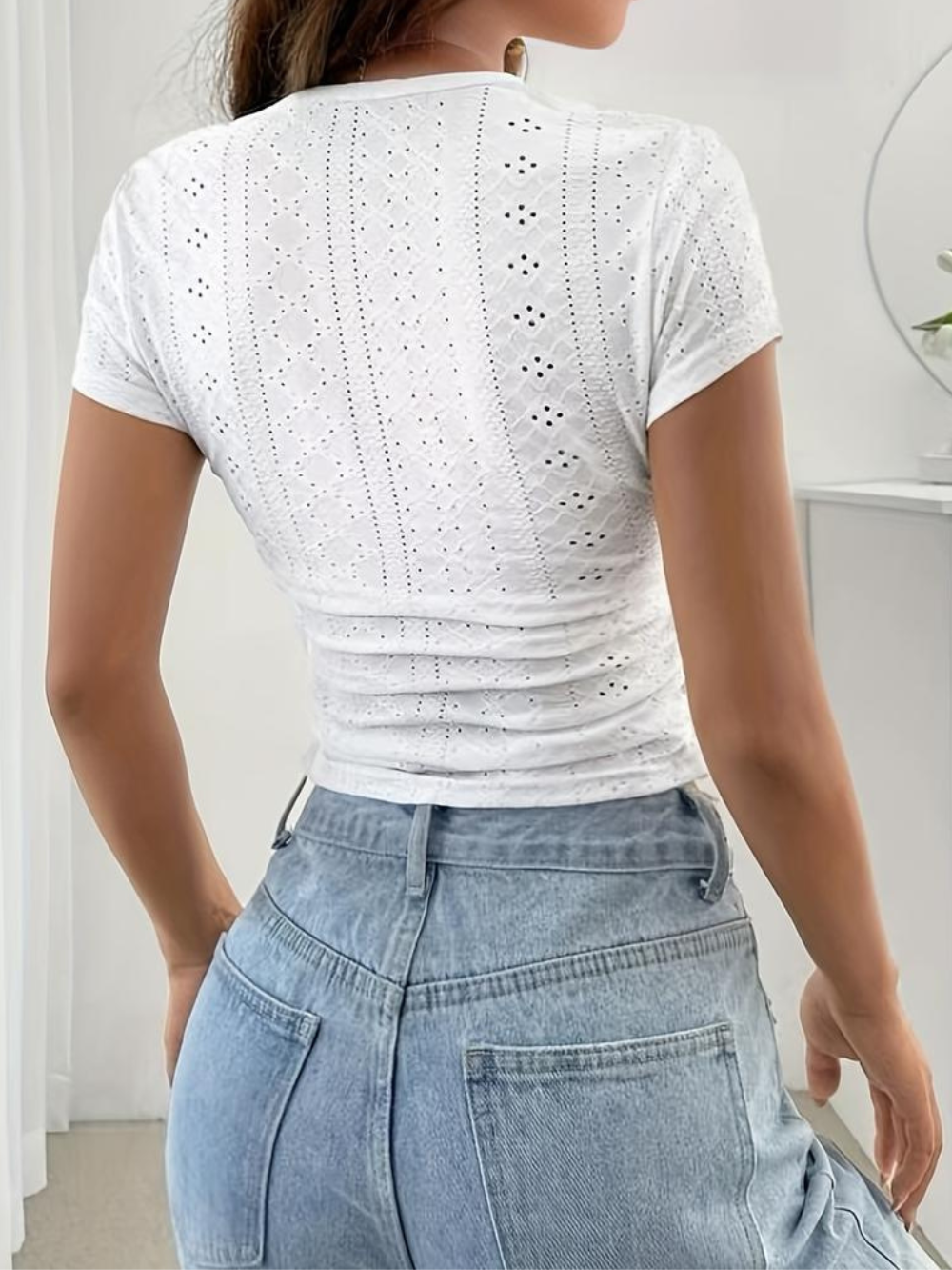 Charlie T-shirt Damski – Minimalistyczny, Oddychający T-shirt z Flatterującym Krojem i Wysoką Jakością