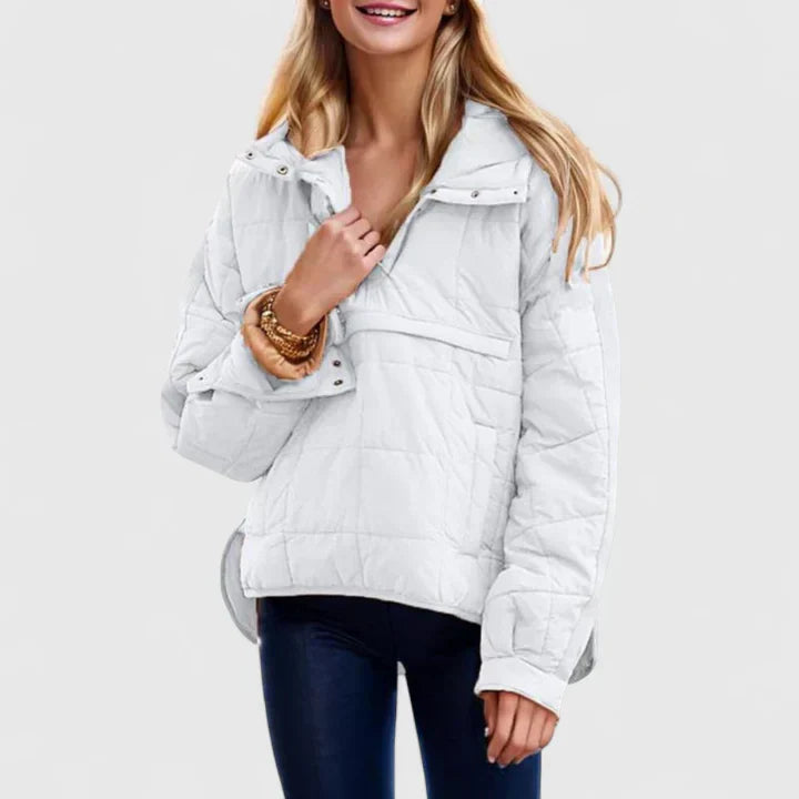 Ryleyann | Modna Casual Przesadna Kurtka Puchowa