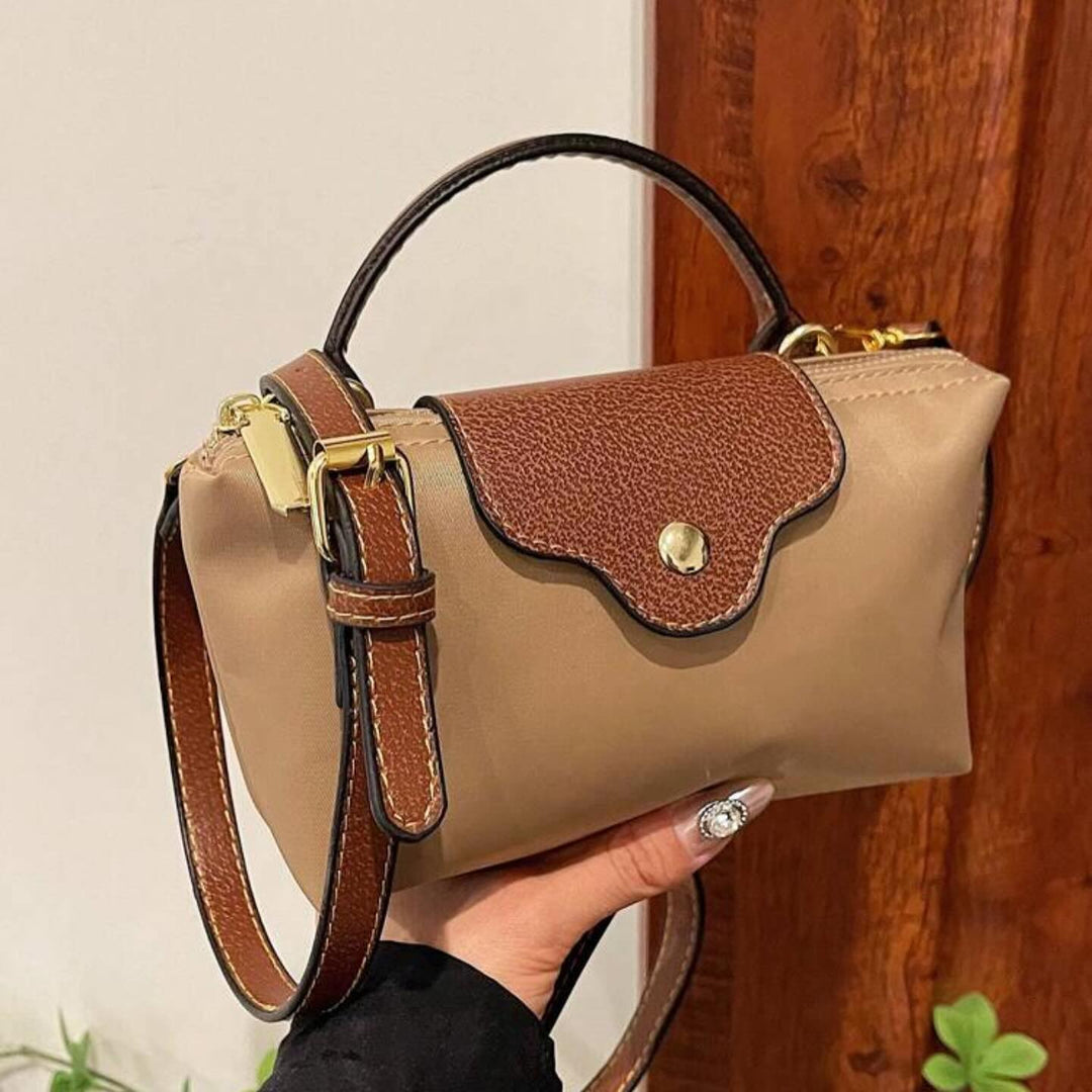 Camille Damska Mini Torebka – Kompaktowa Torebka na Ramię z Złotym Zapięciem & Eleganckimi Detalami