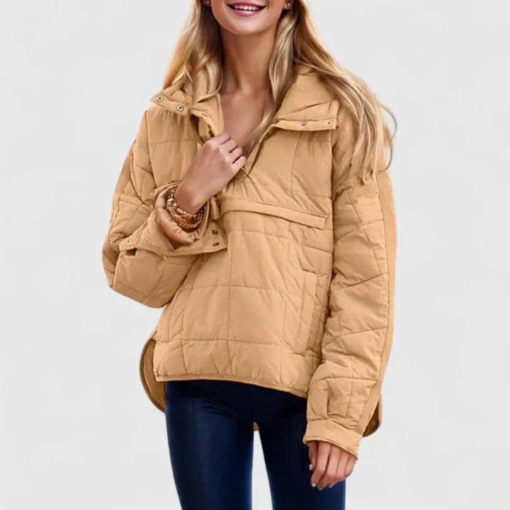 Ryleyann | Modna Casual Przesadna Kurtka Puchowa