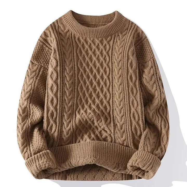 William Męski Sweter – Klasyczny Ciepły Sweter o Ponadczasowym Designie i Wygodnym Kroju