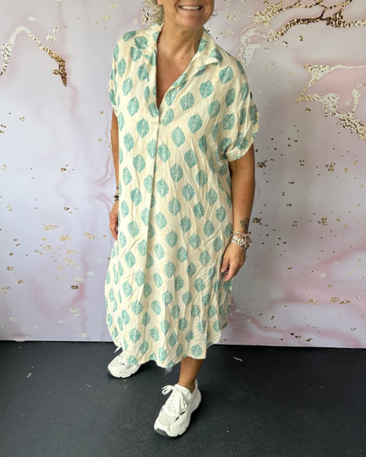 Aylin Letnia Sukienka Plus Size – Przewiewny i Wygodny Krój do Rozmiaru 3XL na Gorące Dni