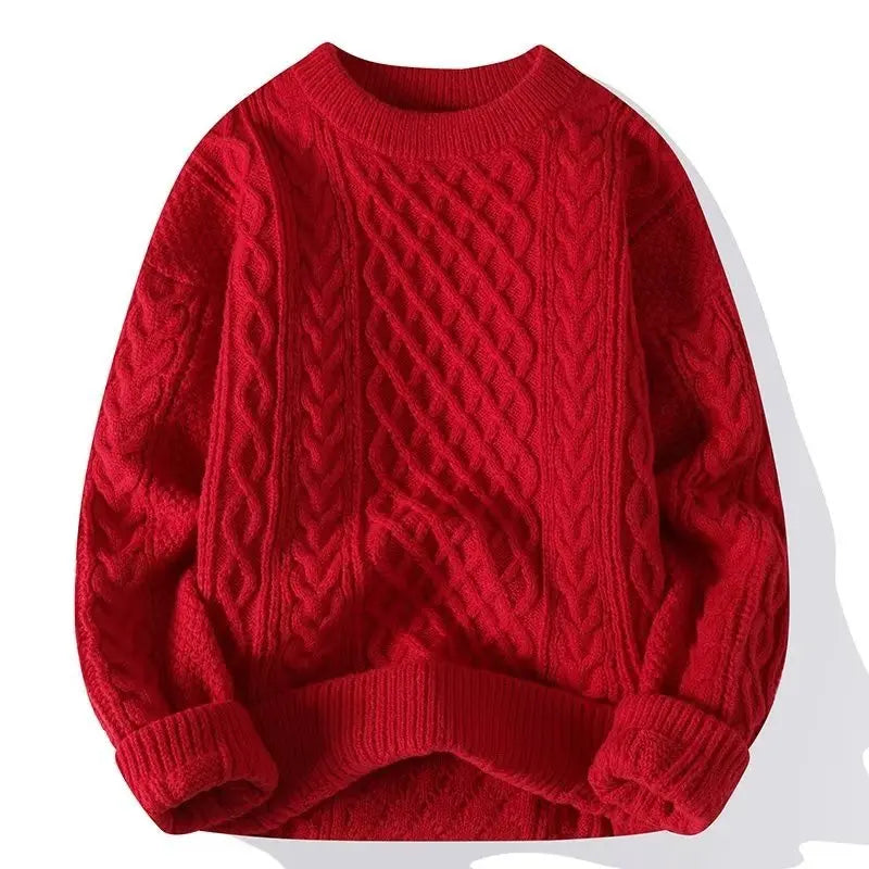 William Męski Sweter – Klasyczny Ciepły Sweter o Ponadczasowym Designie i Wygodnym Kroju