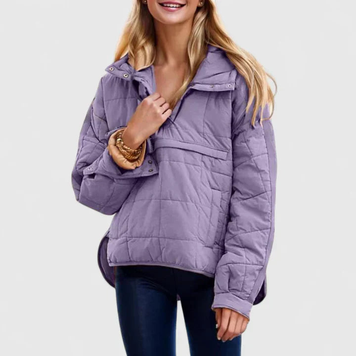 Ryleyann | Modna Casual Przesadna Kurtka Puchowa