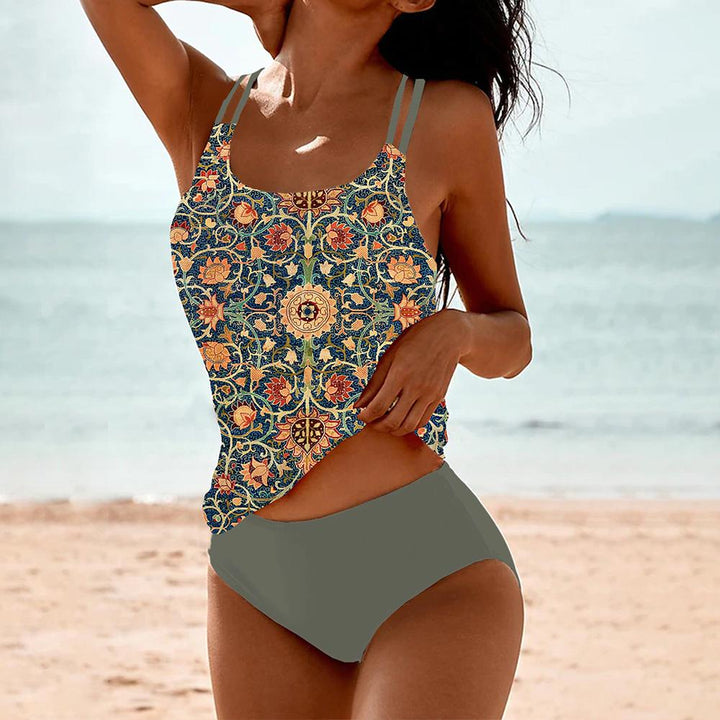 Josie Damski Strój Kąpielowy – Elegancki & Wygodny Zestaw Bikini na Plażę & Basen