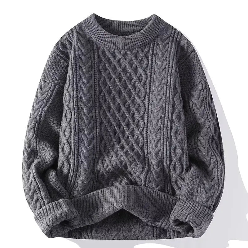 William Męski Sweter – Klasyczny Ciepły Sweter o Ponadczasowym Designie i Wygodnym Kroju