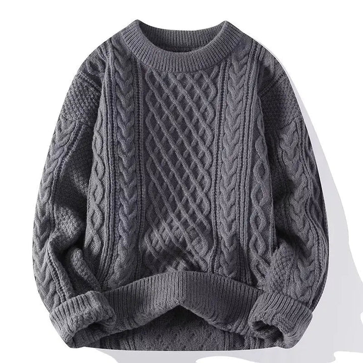 William Męski Sweter – Klasyczny Ciepły Sweter o Ponadczasowym Designie i Wygodnym Kroju