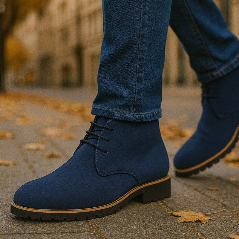 Elijah | Klasyczne Botki Chukka z Wygodnym Designem Kostki