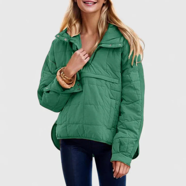 Ryleyann | Modna Casual Przesadna Kurtka Puchowa