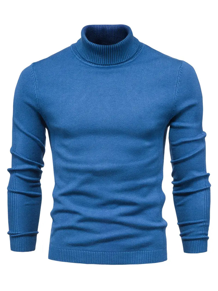 Ethan Męski Sweter – Ciepły Golf z Casualowym Krojem & Miękkim Materiałem